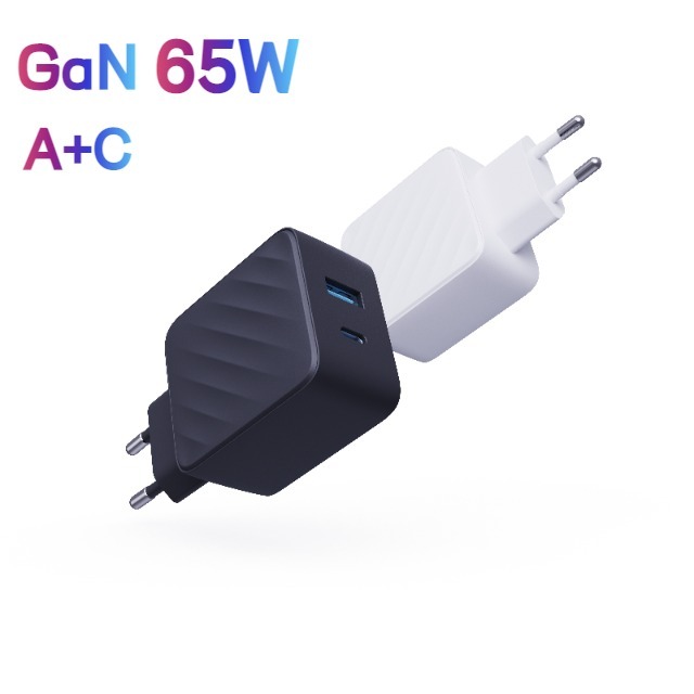 65W Gallium Nitride Laptop Charger PD Fast Charge Mobile Phone QC4.0 Universal Computer UK US AU AR EU BIS 65W GaN PD Charger
