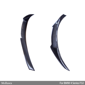For 4 Series F32 Coupe M4 Style Carbon Fiber <b>Rear</b> <b>Spoiler</b> Trunk Wing 2013-2019 - Product Image 3