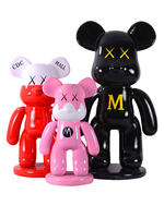 Prix d'usine, ours en résine de dessin animé moderne, Bearbrick 1000, statue de jouet, modèle de statue, statue en polyrésine, ours