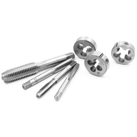12/20 pièces grand cadre petit cadre taraud Kit outils matériels clé à tarauder à main filetage vis outils de réparation tarauds métriques