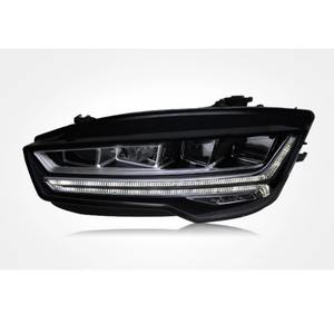 新しい2011-2018アウディA7 <span class=keywords><strong>RS7</strong></span> S7ダイナミックシグナル<span class=keywords><strong>LED</strong></span>ヘッドランププロジェクターレンズDRL 12V 6000K色温度カーアクセサリー - Product Image 6