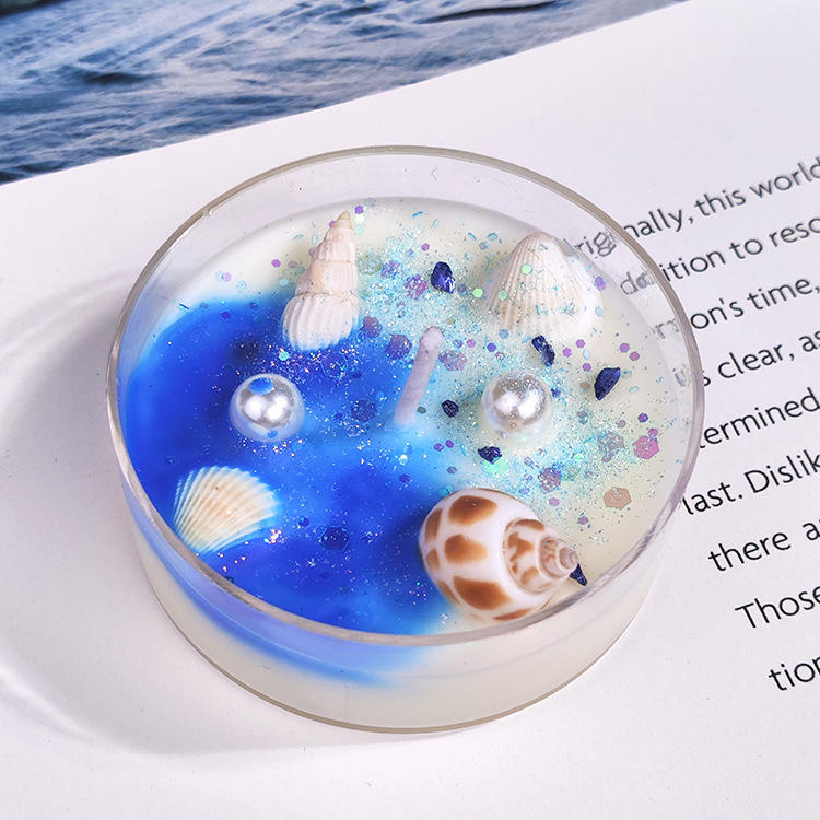 Sequins coquille-bleu [océan]