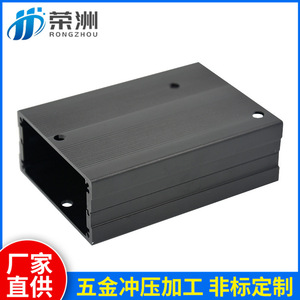 ตัวเรือนอะลูมิเนียมขนาด 100x60x50 มม. สำหรับกล่องอิเล็กทรอนิกส์ควบคุมพาวเวอร์ซัพพลายพร้อมแผงปิด - Product Image 5