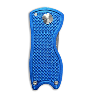 Accessoires de Golf personnalisés en métal, outil de Divot, fourche verte, outils de réparation multifonctionnels avec marqueur de balle