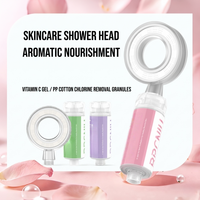Pommeau de Douche Effet Pluie Annulaire Haute Pression 5 Étapes Anti-Chlore pour Peau Douce Vente Directe Usine