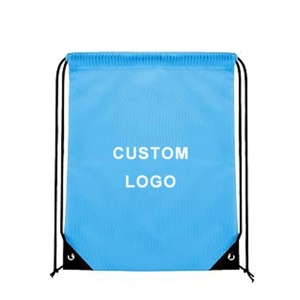 Bolsa de Gimnasio Personalizada de Alta Calidad con Logotipo, Mochila Deportiva de Poliéster Impermeable para Fitness, Bolsa con Cordón para Empaque Promocional - Product Image 2