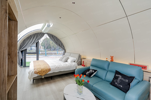 บ้านอัจฉริยะสำเร็จรูป Chic Integrated Smart House N30-steel Container สำหรับวิลล่าและโรงแรม รุ่น N30 Chic and Integrated Smart House Prefabricated - Product Image 4