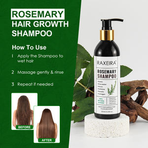 Shampoo à l'huile d'argan et de romarin en marque privée, vegan, naturel, antipelliculaire, réparateur, pour cheveux secs et favorisant une croissance durable des cheveux - Product Image 6