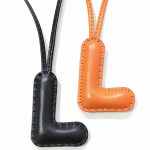 Breloques Alphabet Variées en Cuir Véritable, Étiquettes de Porte-clés, Impression et Gaufrage de Logo Personnalisé, Décoration Haut de Gamme pour Sacs à Main - Product Image 2