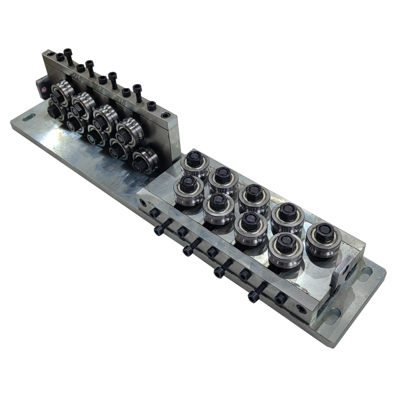 V Groove Manual Iron Straightening Rollers
