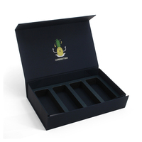 Boîte d'emballage de boisson gazeuse personnalisée boîte d'expédition de canette de bière boîte cadeau magnétique de boisson énergétique à 4 compartiments