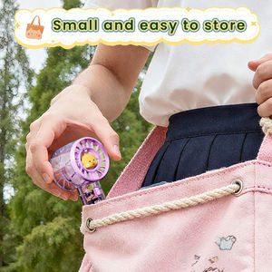 Ventilador de Mano Eléctrico Personalizado 2026, Batería Recargable de 2000mAh, Plegable, Silencioso, Mini Ventilador de Mano con Diseño de Dibujos Animados - Product Image 4