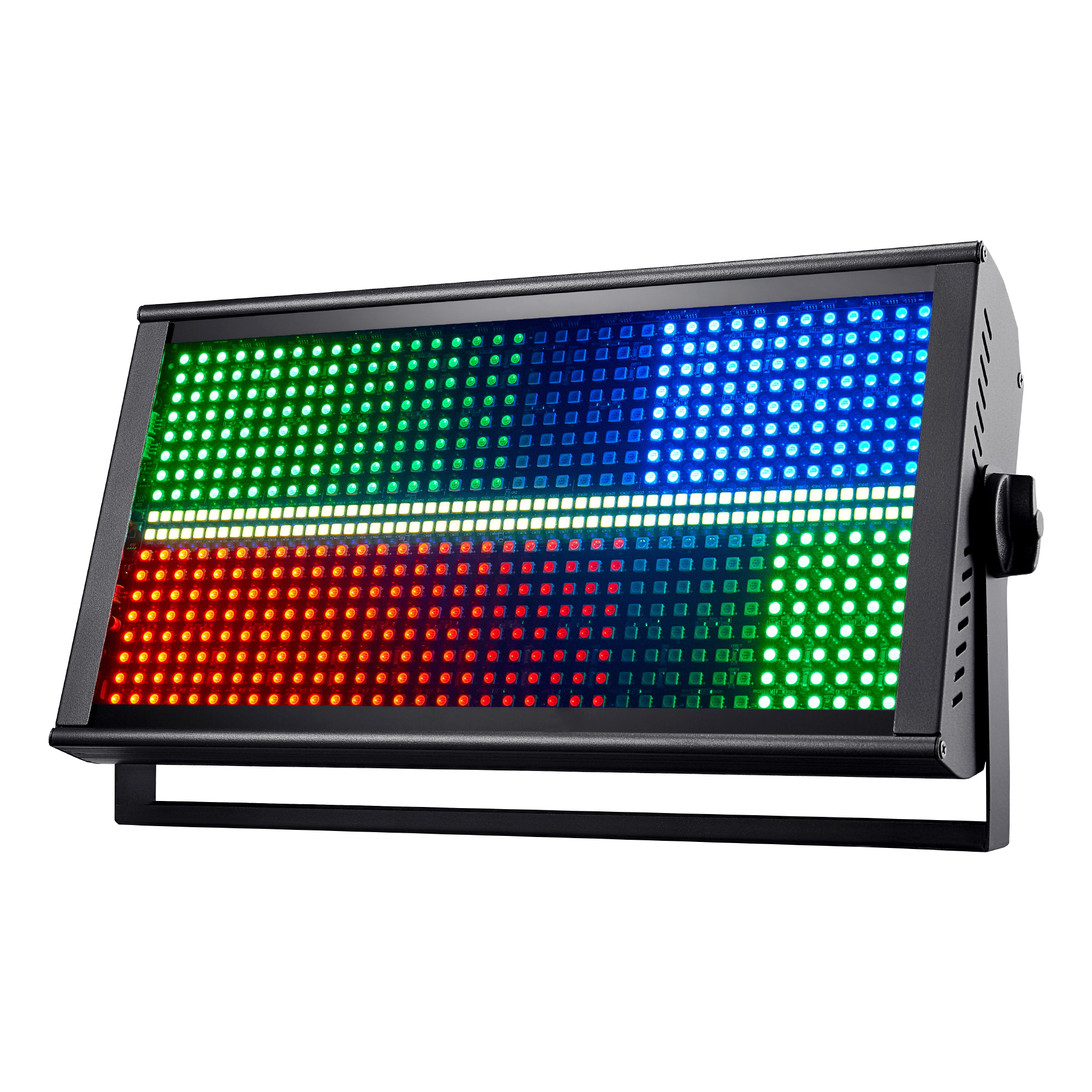 48+8 LED Mobile Swivel Flashlights with DMX 512 Interface, Suitable for Disco, Wedding, Club, Music Event, DJ Stage
