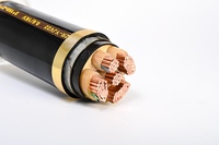 0,6/1kv Xlpe aislado Yjv Cable de extensión de alimentación 35mm2 50mm2 Conductor trenzado de Aluminio revestido de cobre para distribución de energía