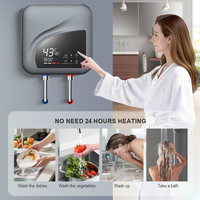 Chauffe-eau électrique portable 15L personnalisable avec contrôle intelligent et induction pour douche