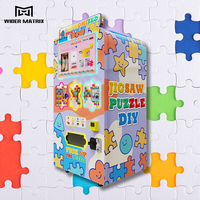 Nouvelle arrivée Machine d'imprimante de puzzle entièrement automatique Distributeur automatique libre-service à matrice plus large