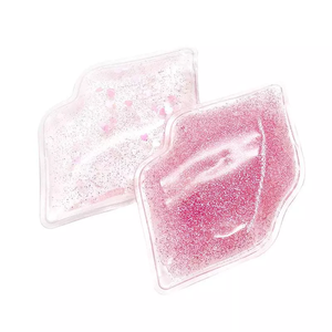 Paquete de hielo en forma de labio, Gel reutilizable, paquete de hielo para estética con brillo - Product Image 5