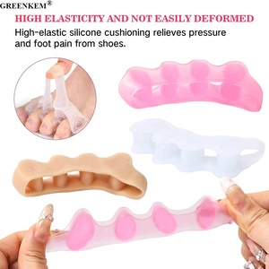 Corrector <span class=keywords><strong>de</strong></span> Juanetes <span class=keywords><strong>de</strong></span> <span class=keywords><strong>Silicona</strong></span> Suave, Separador <span class=keywords><strong>de</strong></span> <span class=keywords><strong>Dedos</strong></span> para el Cuidado <span class=keywords><strong>de</strong></span> los <span class=keywords><strong>Pies</strong></span> y Uso en Manicura, Separador <span class=keywords><strong>de</strong></span> Uñas al por Mayor - Product Image 2