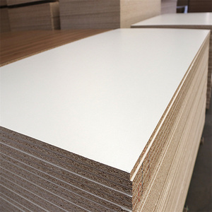 16mm dày trước khi hoàn thành tấm ván dăm <span class=keywords><strong>melamine</strong></span> trắng để làm tủ - Product Image 2