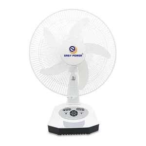 Quạt Để Bàn Có Thể Sạc Lại Ac Dc 14-Inch, Quạt Năng Lượng Mặt Trời Di Động Đang Nóng Ở Đông Nam Á