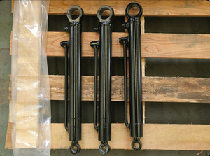 กระบอกไฮดรอลิกลูกล้อดูดแบบยืดหดได้กระบอกไฮดรอลิกทรงกระบอกชุบโครเมี่ยมแบบแข็งสแตนเลสมาตรฐาน CE 3000 PSI 1500mm - Product Image 6