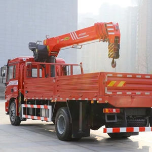 Shaanxi SHACMAN 4*2 8 toneladas grúa pluma está diseñada para rescate de construcción de carreteras y otras operaciones de elevación - Product Image 6