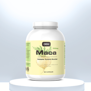 Cápsulas de Maca de Marca Privada OEM, Ingredientes Naturales, Fórmula Personalizada de Marca Privada, Suplementos de Maca para Hombre - Product Image 1