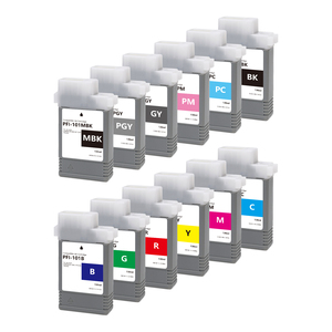 130ml Compatible PFI-101 Ink Cartridge for Canon IPF 5100 IPF6100 Printer Ink Tank