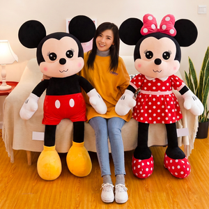 Muñeco de Peluche Súper Suave de <span class=keywords><strong>Mickey</strong></span> <span class=keywords><strong>Mouse</strong></span> y Minnie con Relleno de Algodón PP de 31cm-50cm, Regalo de Boda, Venta al Por Mayor - Product Image 2