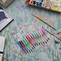 Offre Spéciale – Stylos DIY pour la Création de Bijoux, en Plastique de Haute Qualité, à Séchage Rapide, avec Paillettes pour Jouets Métalliques Effet UV, Personnalisables