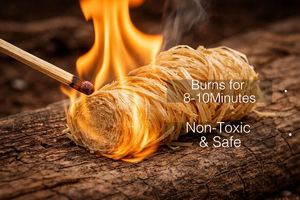 Allume-feu naturel en laine de <span class=keywords><strong>bois</strong></span> pour le camping en extérieur, avec boîte de présentation – Fabricant - Product Image 5