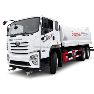 รถบรรทุกน้ำ FAW J6P 6x4 10 ล้อ 20000 ลิตร 20 ลูกบาศก์เมตร รถบรรทุกน้ำสำหรับงานหนัก รถบรรทุกถังน้ำสำหรับฉีดน้ำบนถนน - Product Image 1