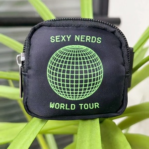 Nouveautés 7*7CM Nylon Cheville Sacs Étanche Cuisse Poche Impression Logo Jambe Sac Carré Micro Sac pour le Sport - Product Image 3