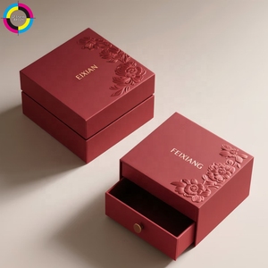 Caja <span class=keywords><strong>de</strong></span> Regalo <span class=keywords><strong>de</strong></span> Lujo con Estampado en Dorado y Relieve 3D, Caja Deslizante <span class=keywords><strong>de</strong></span> Cartón con Logotipo Personalizado para Embalaje <span class=keywords><strong>de</strong></span> Regalos - Product Image 5