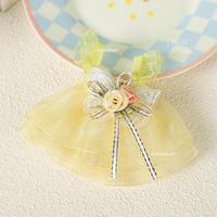 Jupe de poupée à motif floral de style occidental, tenue florale mignonne à faire soi-même pour poupée en peluche, accessoires de déguisement, vente en gros