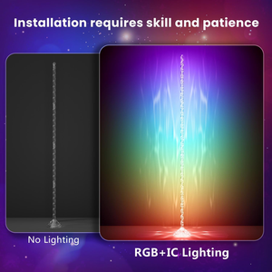 Lámpara de Pie RGB Magic Color, Luz de Esquina LED Inteligente con Control por Aplicación, Efectos de Iluminación Dinámicos para Decoración del Hogar - Product Image 4