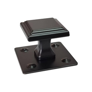 YIHUAXING METAL Furniture Handle And <b>Knob</b> <b>Black</b> Aluminum Alloy Square Cabinet Traditional Style Durable - Product Image 5