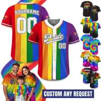Jersey Baseball V-Neck Pink Musim Baru yang Dapat Disesuaikan, Kaos Jaring Warna-warni Retro, Bernapas, Cetak Personal, Seragam Baseball