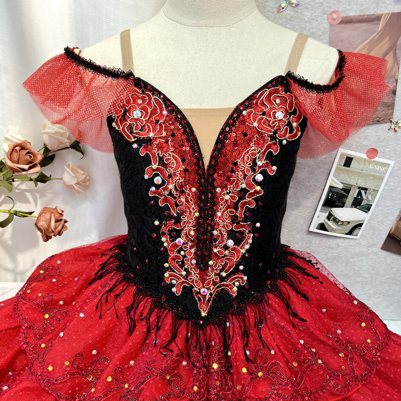 red and black corset tutu dress Amazon.com: Red Satin Black Net Gothic Moulin Rouge Halloween Costume Overbust Corset Dress: Clothing, Shoes & Jewelry