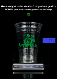 Copos Descartáveis PET de Parede Simples com Logotipo Personalizado Transparentes para Chá Boba e Bebidas de Milkshake – Promoção Quente - Product Image 4
