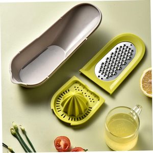 Hot Selling 2 in 1 Multi-Function Lemon Juicer <b>Kitchen</b> <b>Gadget</b> Lemon Press Juicer Vegetable & Fruit Wire Grater Garlic Grinder - Product Image 5