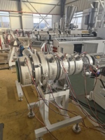 Ligne d'extrusion de tuyaux en PVC/HDPE/PE de qualité supérieure SJ75/30 pour l'eau et le drainage |   Ligne de production à haute efficacité et qualité garantie