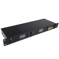 Distributeur de signaux 8CH / 16CH Système de distribution d'antenne Amplificateur de signal de microphone sans fil