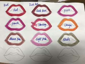 Teinture à lèvres au henné longue tenue, vegan, aux couleurs rouge fraise pêche, populaire en <span class=keywords><strong>France</strong></span> et au Mexique, pour la formation en académie de beauté, marque privée - Product Image 6