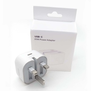 Cargador de Pared <span class=keywords><strong>USB</strong></span> <span class=keywords><strong>Tipo</strong></span> <span class=keywords><strong>C</strong></span> de Carga Rápida de 20 W con Puerto <span class=keywords><strong>USB</strong></span>-<span class=keywords><strong>C</strong></span> para <span class=keywords><strong>iPhone</strong></span> X 12 <span class=keywords><strong>14</strong></span> 15 16 17 para Apple - Product Image 1