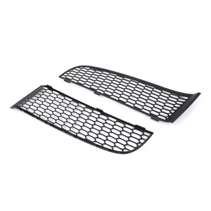 Grille inférieure de pare-chocs avant BMW, maille sportive noire, gauche et droite, pour F01 F02 2009-2015 - Product Image 3