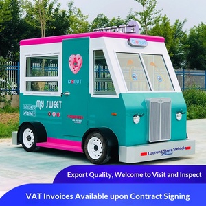 Carrito de Comida Móvil Multifuncional, Máquina para Asar Salchichas, Carrito de Comida Móvil de Cuatro Ruedas, Carrito de Comida de Cuatro Ruedas, Café, Bebidas Frías - Product Image 5