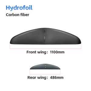 Planche de surf à aile en carbone et aluminium 3K de 2100 cm, unisexe, pour débutants, hydrofoil pour sports nautiques, kitesurf, modèle F11, F11 Water - Product Image 1