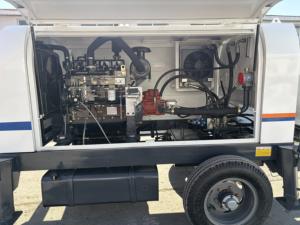 <span class=keywords><strong>Pompe</strong></span> à béton montée sur remorque pour petits projets et entreprises de <span class=keywords><strong>location</strong></span> 30m3/h - Product Image 1