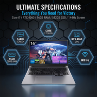 Yifang 16-inch I7-13620H RTX 4060 Graphics Card Windows 11 System, Customizable Option High-performance Cooling Gaming Laptops
